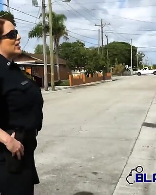 Horny cops get into the hood looking for a massive cock to fuck hard