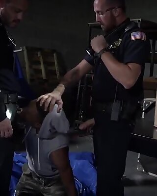 free gay porn video discrete straight police officers